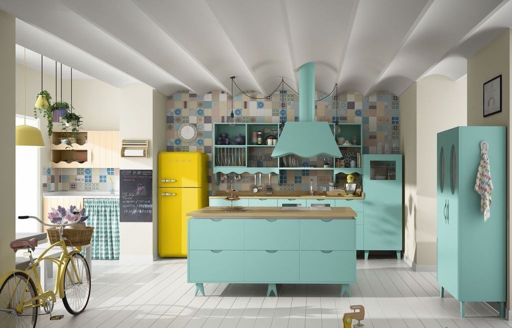 Cocina de diseño moderna en Sevilla por Fuoco